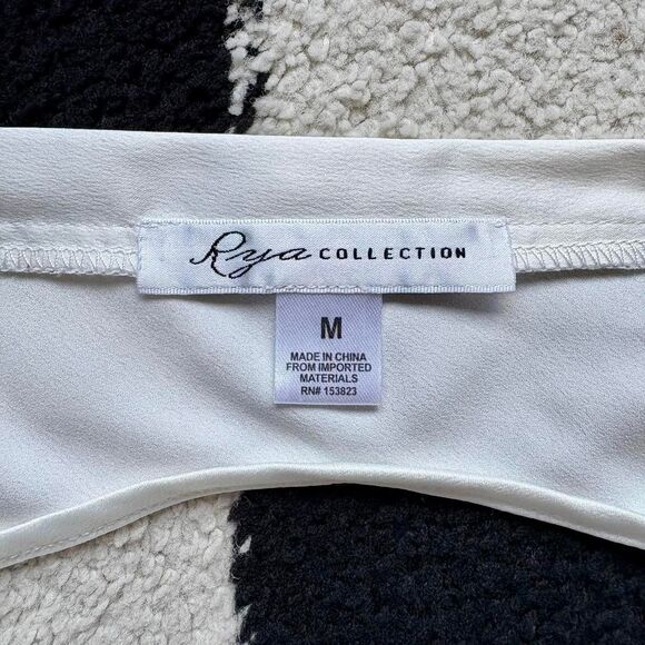 Rya Collection White Keyhole Back Slip Dress M - Picture 7 of 7